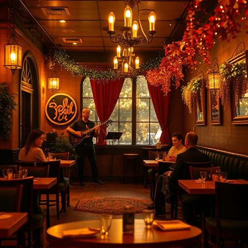 Live-Musik im Restaurant Goldener Herbst
